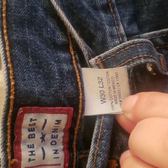 Old Navy Vintage Blue Jeans Early 2000s Y2K Size 30x32 - Picture 3 of 5